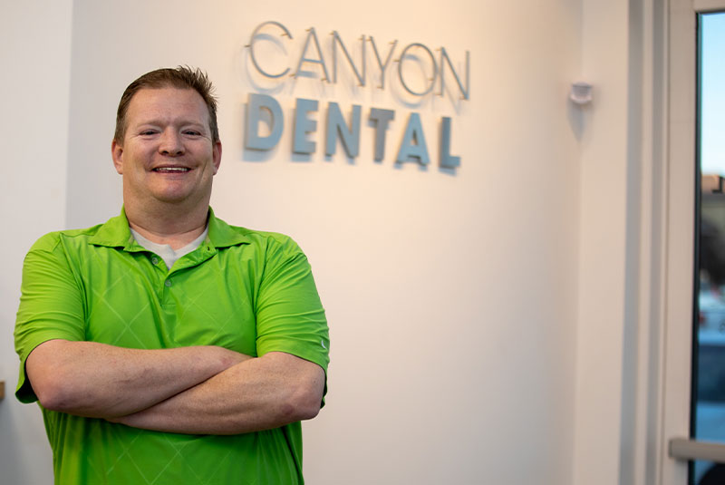full mouth dental patient